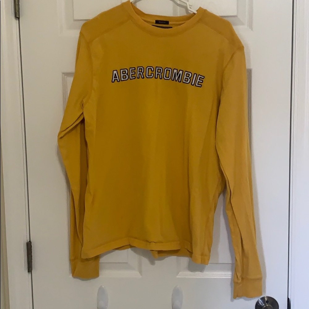 Abercrombie long sleeve muscle shirt